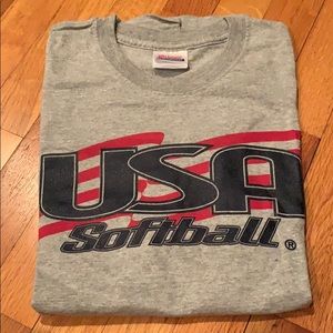 USA Softball Tee Shirts